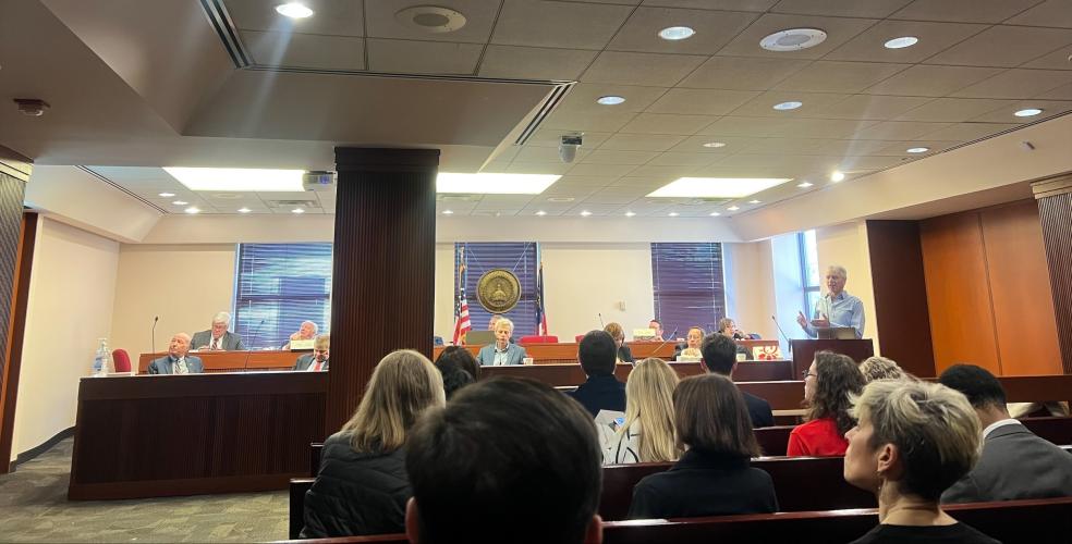 Pascal speaking during Georgia Legislator AI Workshop.jpeg